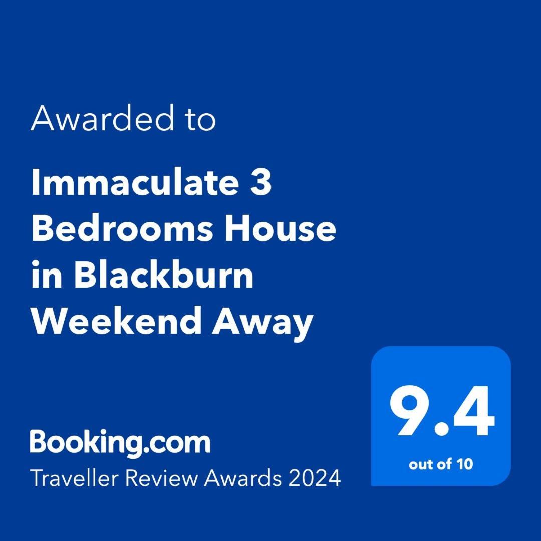 Entire Charming 5-Bed House In Darwen Blackburn Bb1 Free Parking Roadside Rishton المظهر الخارجي الصورة